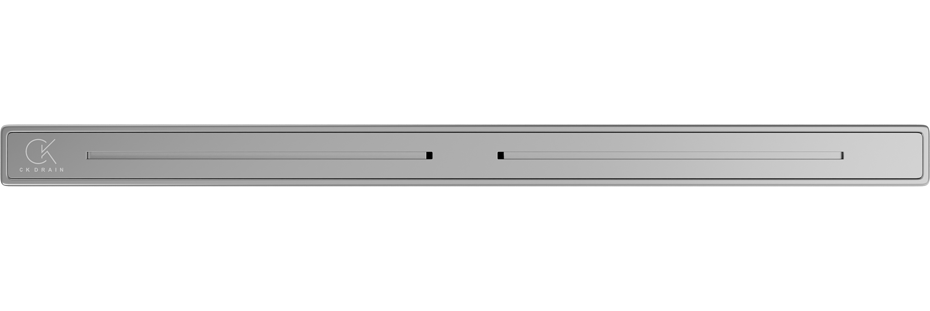 Душевой лоток CK DRAIN RİO-AQUA006-60 60 см, двойной, с мокрым затвором, щелевой, из нержавеющей стали, с решеткой купить в Тамбове