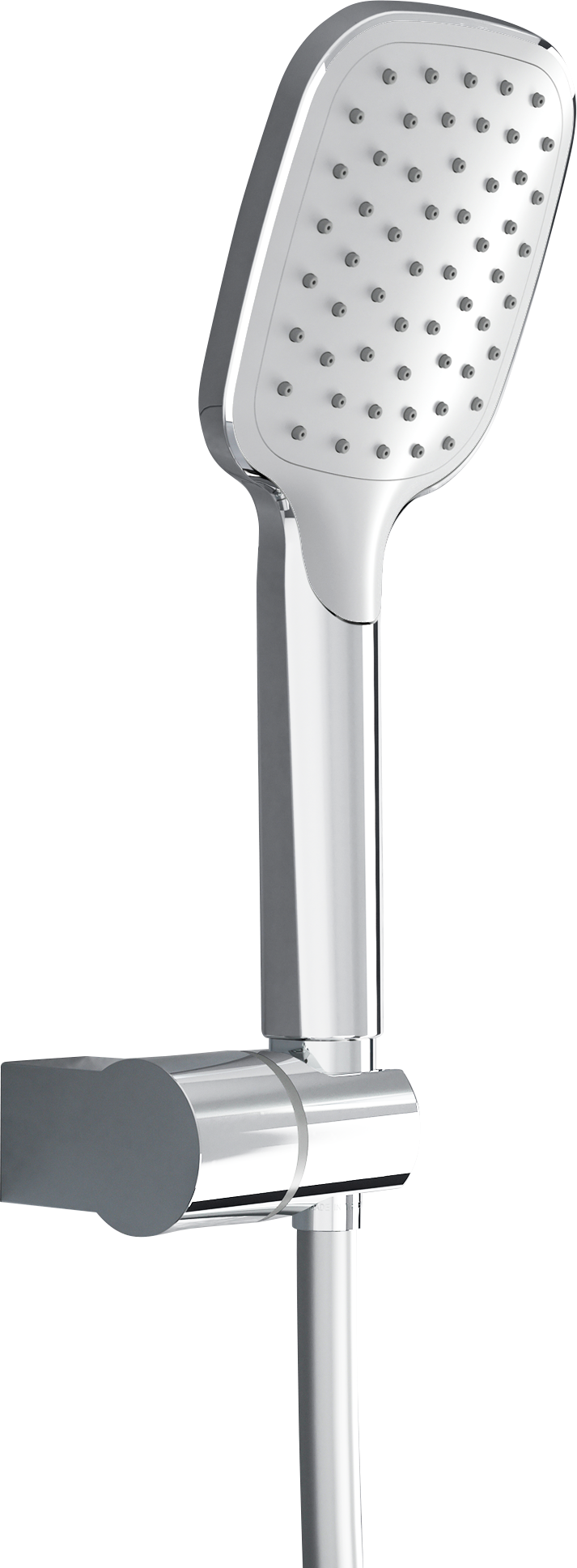 Душевой комплект MEGA Смеситель для ванны с душем MEGA Delta MG-SRN100 хром + Душевой гарнитур Teska Veno TA5110W хром, белый купить в Тамбове