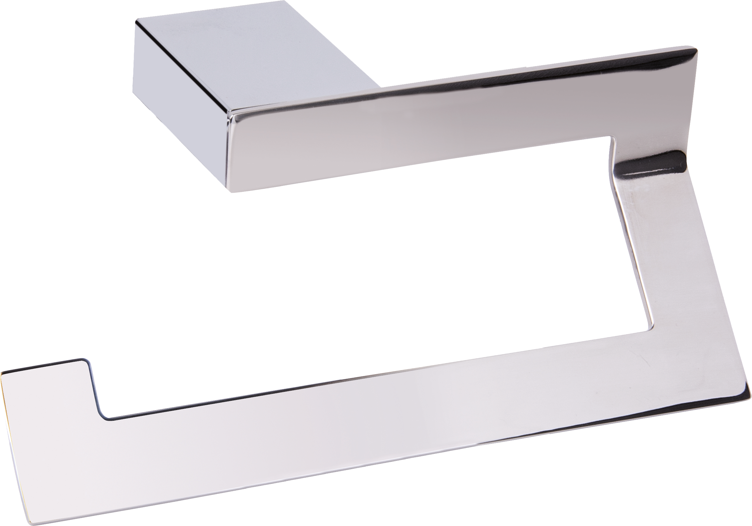 Держатель для туалетной бумаги DEKOR BANYO SS 304 SS304 007 настенный, брашированный хром купить в Тамбове