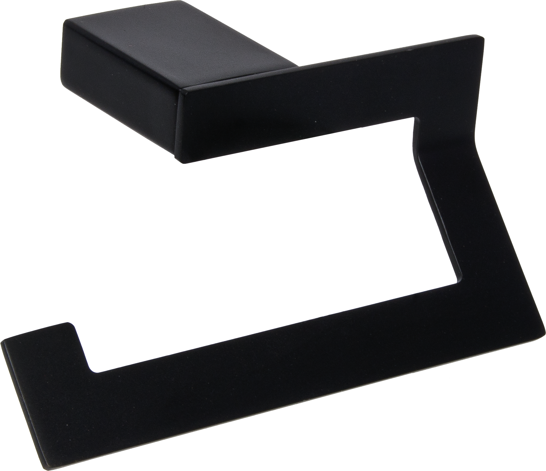 Держатель для туалетной бумаги DEKOR BANYO SS 304 Black SS304 007 04 настенный, матовый черный купить в Тамбове