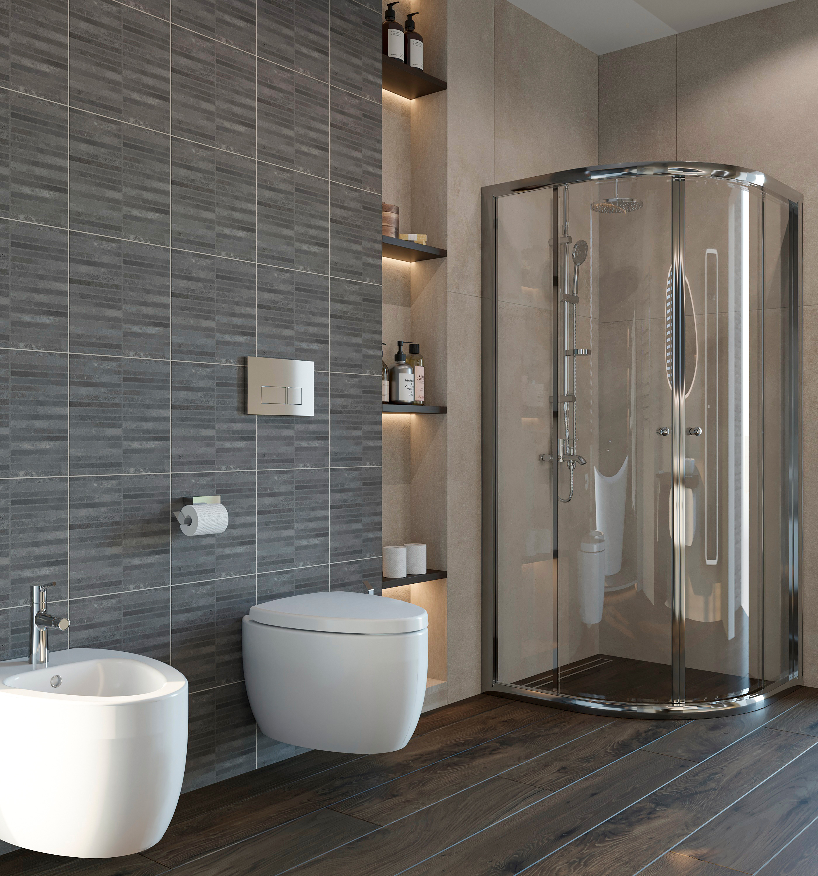 Душевой трап (лоток) CK DRAIN 1105-00155 55 см, решетка хром, с сифоном, под плитку купить в Тамбове