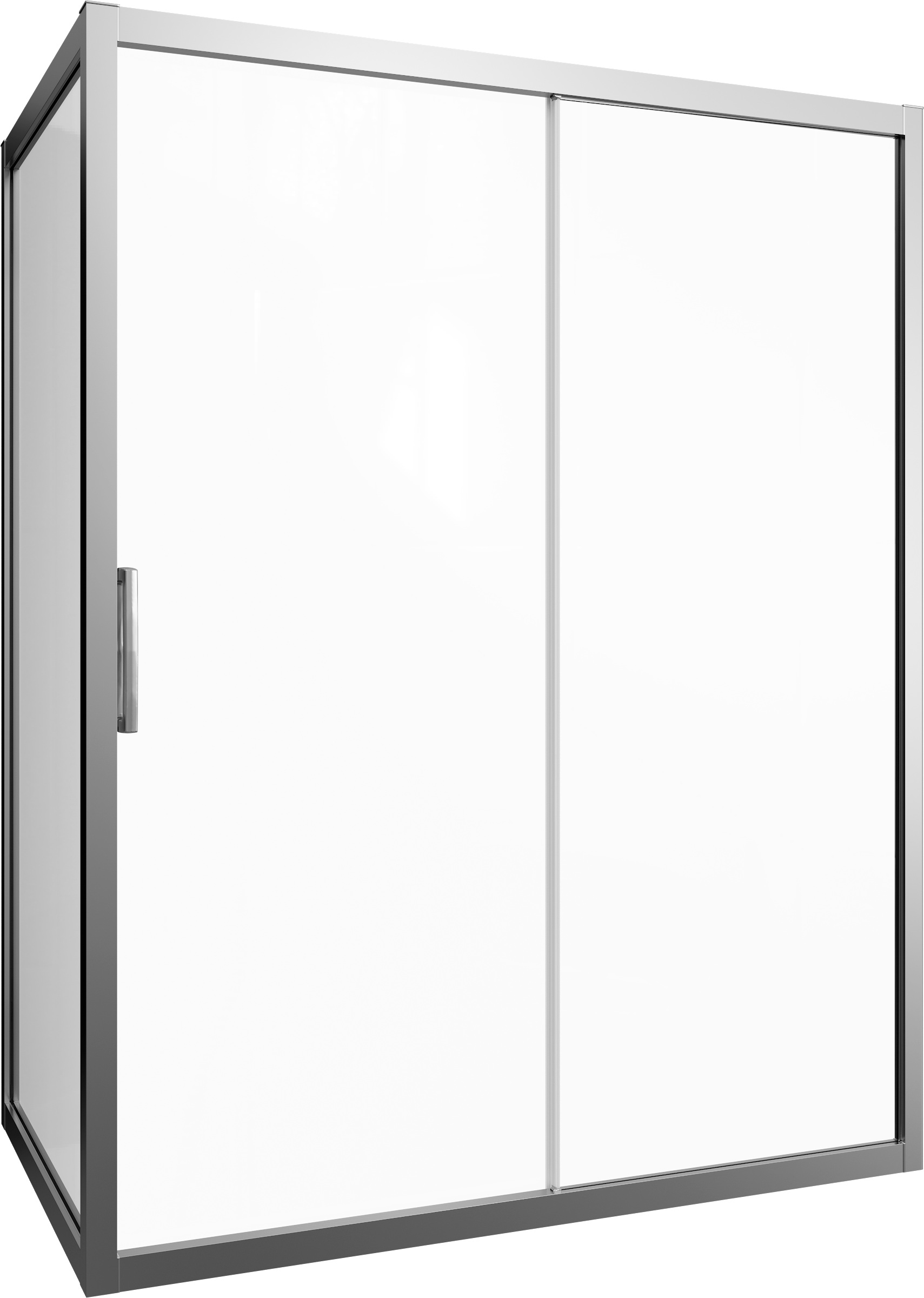 купить Душевой уголок STWORKI Эстерсунд 160x80 см профиль хром матовый