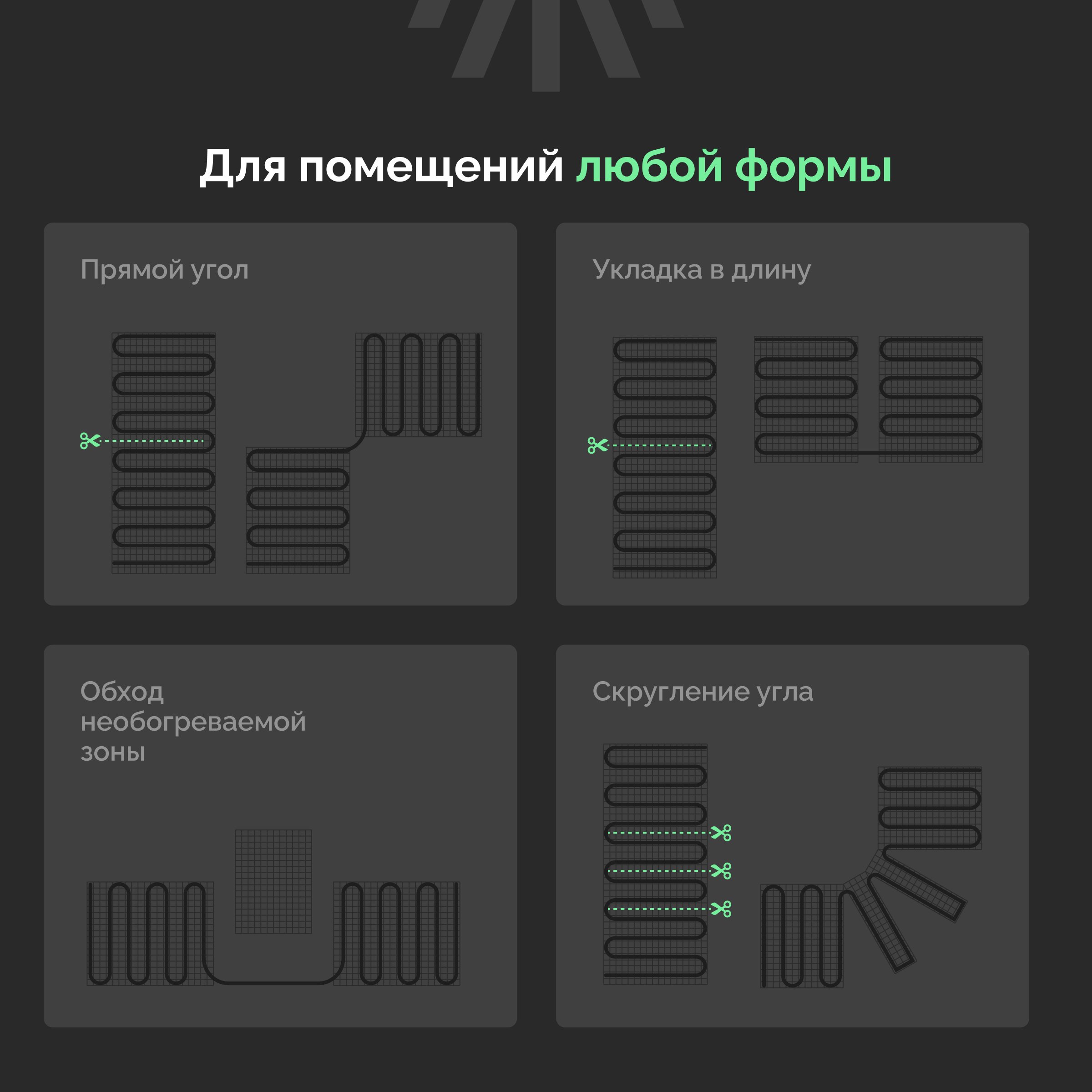 Теплый пол EWRIKA MAT EWR под плитку, на стяжку, 525 Вт, 3,5 м2 купить в Тамбове
