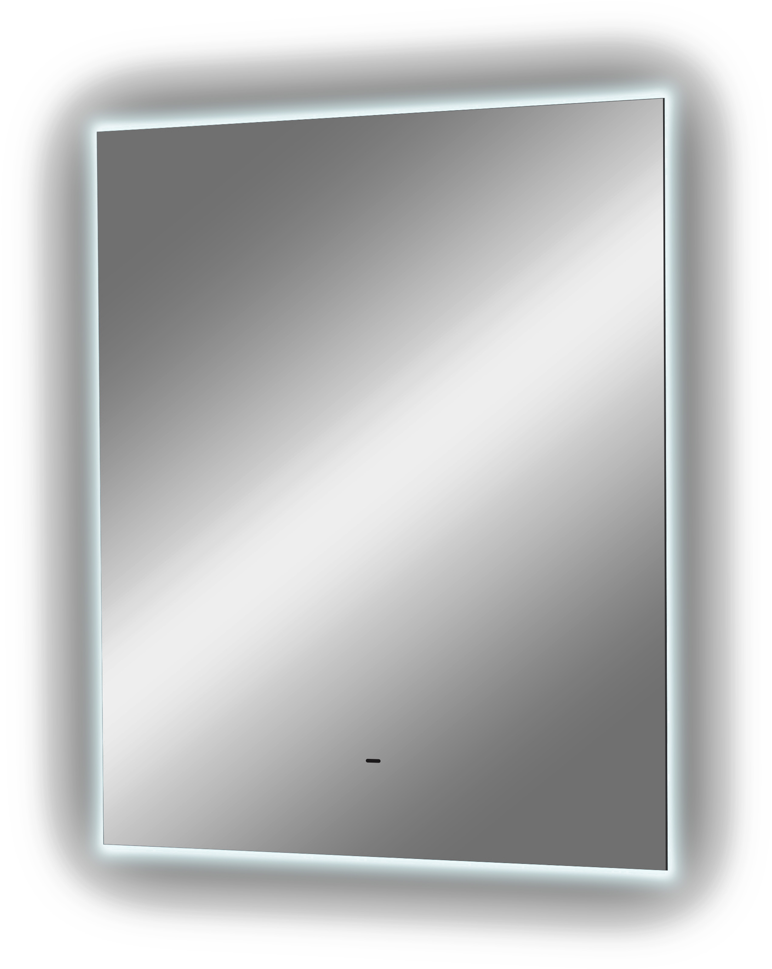Зеркало DIWO Элиста 60x70 см, ореольная подсветка LED, бесконтактный выключатель, прямоугольное купить в Тамбове